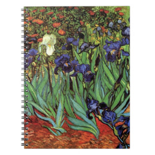 Carnet Iris de Vincent van Gogh, Art du jardin vintage