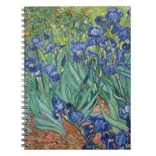 Carnet Irises par Van Gogh