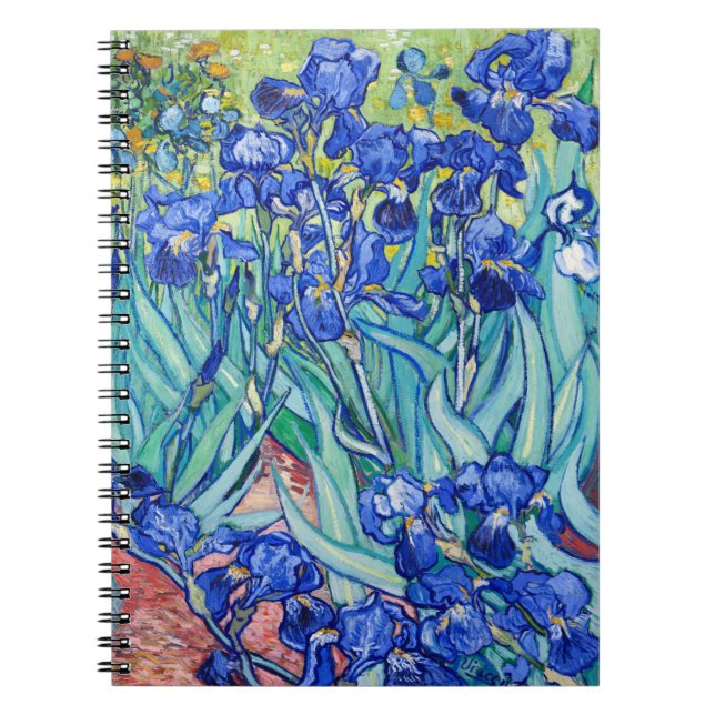 Carnet Irises Vincent van Gogh (Devant)