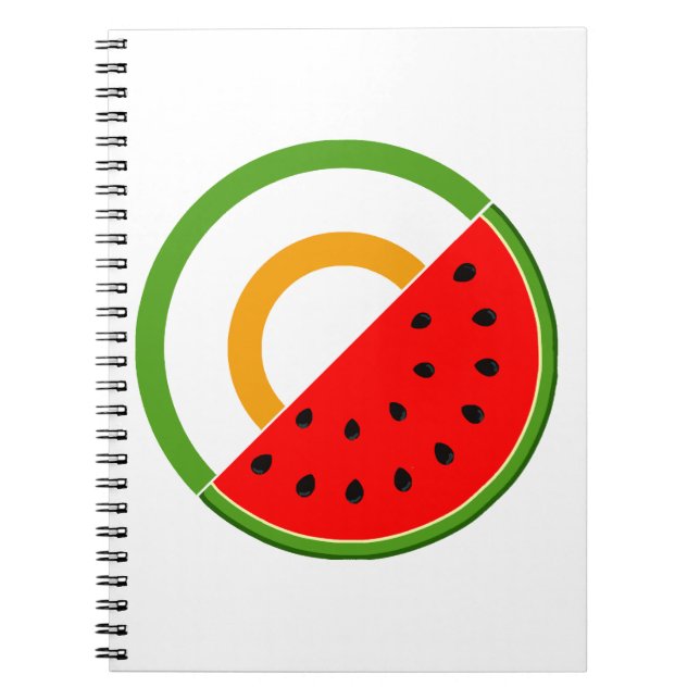 Carnet IRLANDE AVEC PALESTINE - Watermelon (Devant)