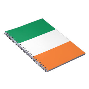 Carnet Irlande National Flag, standard irlandais, bannièr
