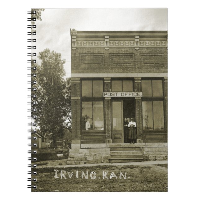 CARNET IRVING KANSAS POST OFFICE PHOTO MARSHALL COUNT KS (Devant)