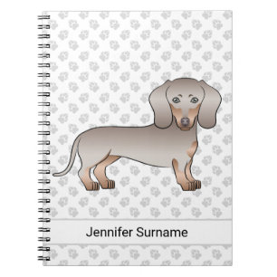 Carnet Isabella Et Tan Court Poil Chien Teckel Et Texte