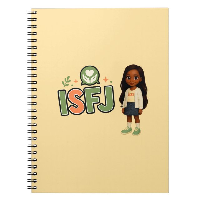 Carnet ISFJ — A Guardiã da Harmonia (Devant)