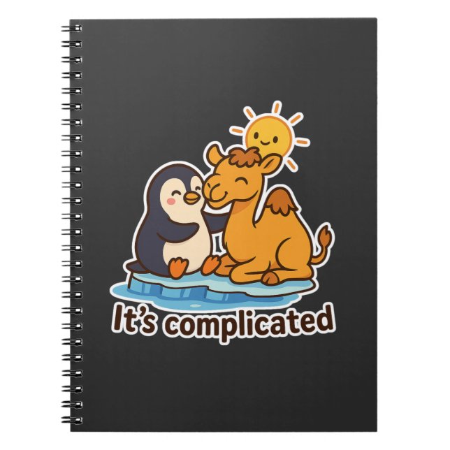 Carnet It’s Complicated Spiral Notebook (Devant)