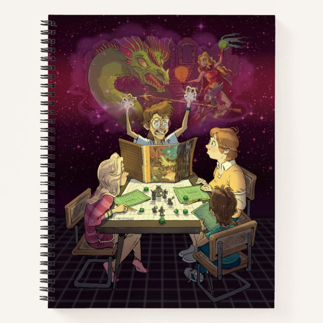 Carnet “It’s Just a Fantasy” 8.5 x 11" Notebook (Devant)