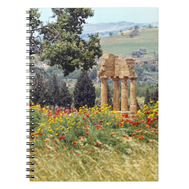 Carnet Italie, Sicile, Agrigente. Les ruines de la (Devant)