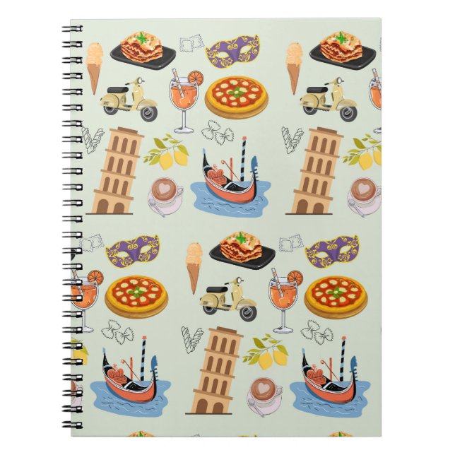 Carnet Italie Vacances parfaites (Devant)