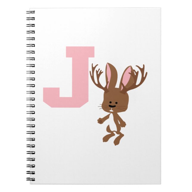 Carnet J est pour Jackalope (Devant)