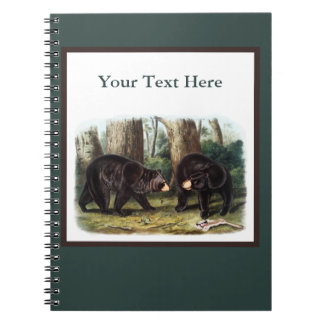Carnet J.W. Audubon - Ursus Americanus (Ours Noir)