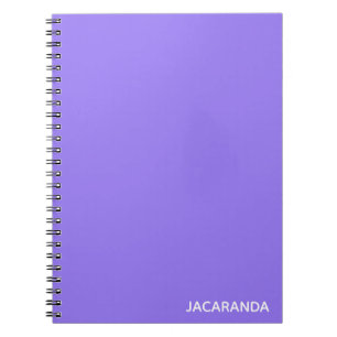 Carnet Jacaranda purple color