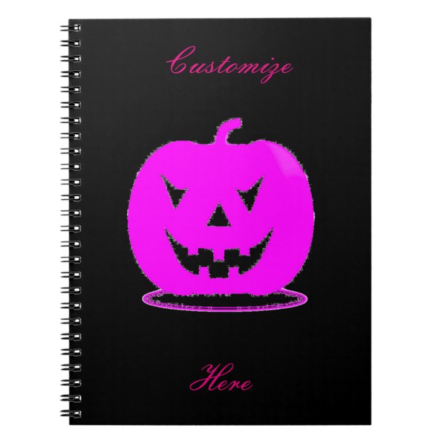 Carnet Jack rose olantern Halloween Thunder_Cove (Devant)