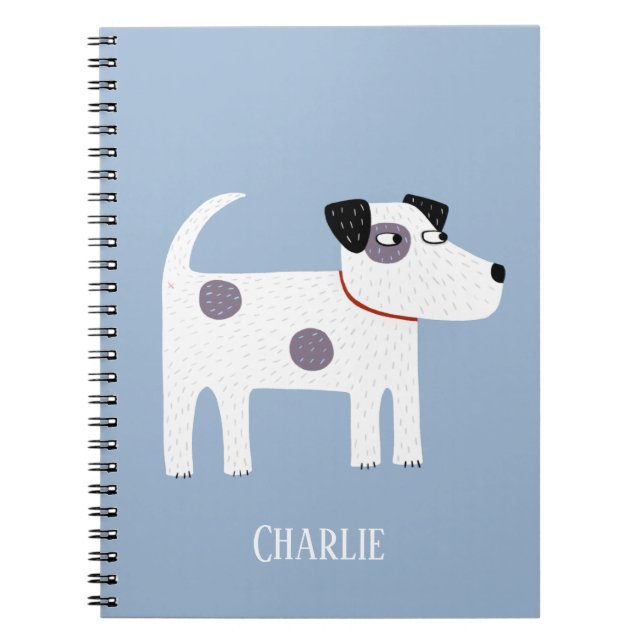 Carnet Jack Russell Terrier Chien Personnalisé (Devant)