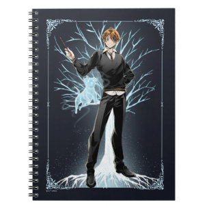 Carnet Jack Russell Terrier Patronus d'Anime Ron Weasley