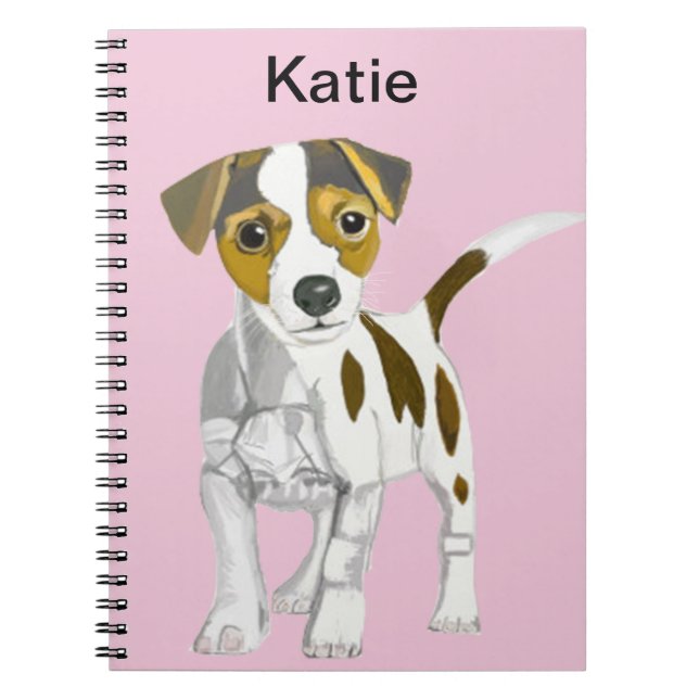 Carnet Jack Russell Terrier Puppy (Devant)