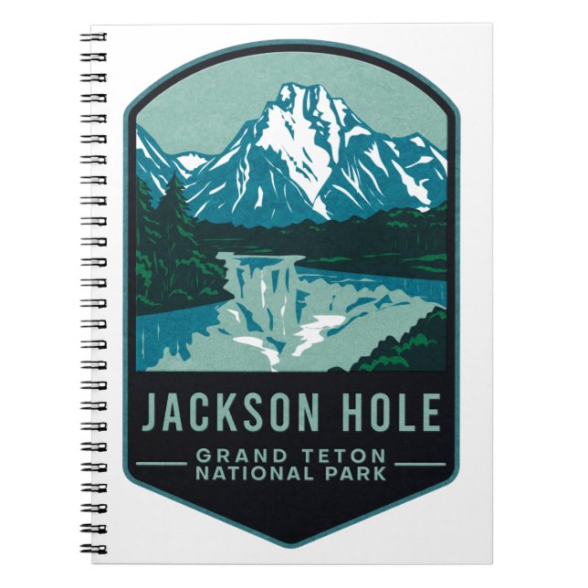 Carnet Jackson Hole Grand Teton National Park (Devant)