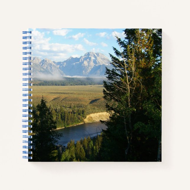 Carnet Jackson Hole Mountains et River (Devant)