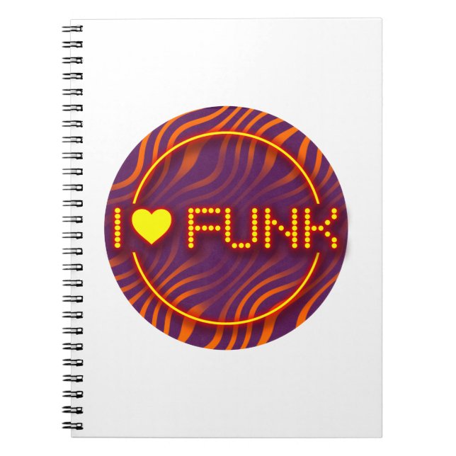 CARNET J'ADORE FUNK (Devant)