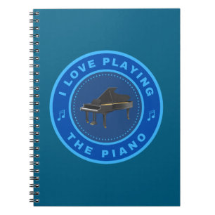 Carnet J'adore jouer du piano