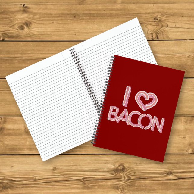Carnet J'adore le bacon (Créateur téléchargé)