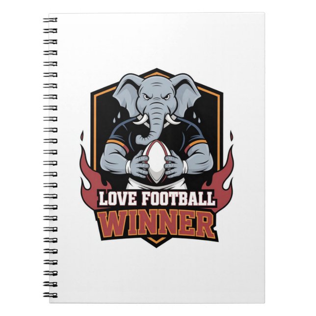Carnet J'adore le football  (Devant)