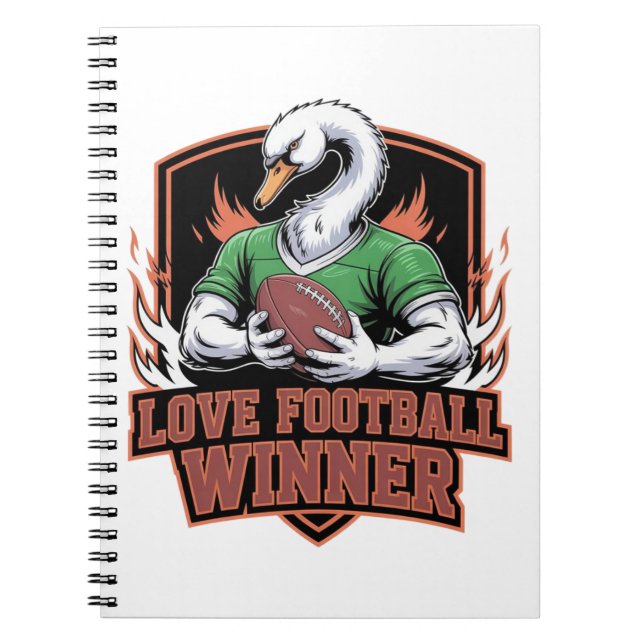 Carnet J'adore le football  (Devant)