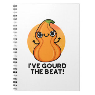 Carnet J'ai eu la courge du rythme Jeu de mots drôle de l