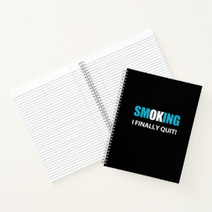 Carnet J'ai finalement arrêté - Récompense pour avoir ces