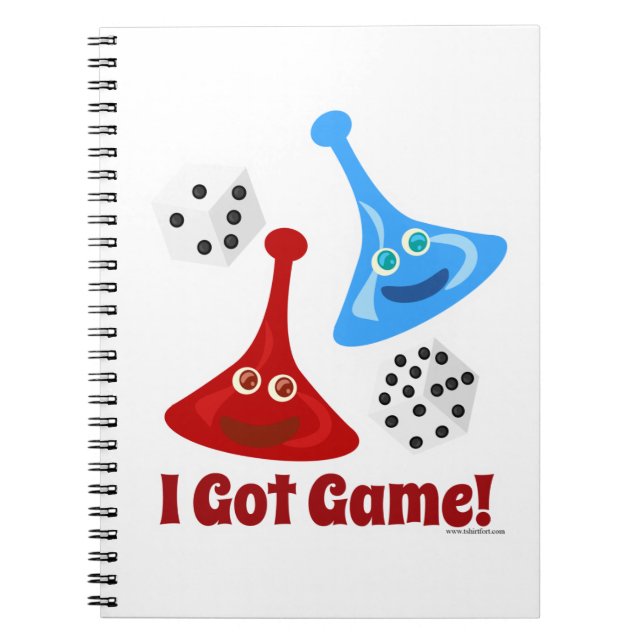 Carnet J'Ai Game Tabletop Gamer Slogan (Devant)