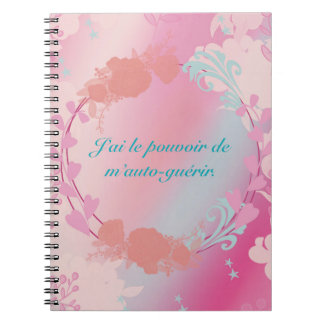 Carnet J'ai le pouvoir de m'auto-guérir