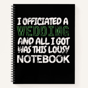 Carnet J'Ai Officialisé Un Mariage Et J'Ai Obtenu Ça