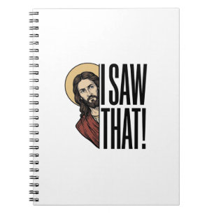 Carnet J'ai vu ce graphisme religieux drôle Peek_1
