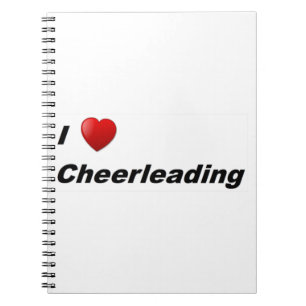 Carnet J'Aime Cheerleader