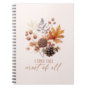 Carnet J'Aime Chuter La Plupart De Tous Les Foliages Feui