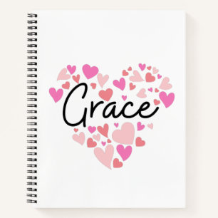 Carnet J'aime Grace