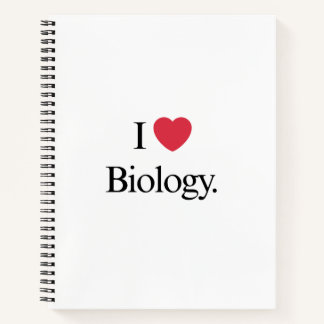 Carnet J'aime la biologie