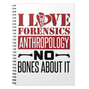 Carnet J'aime la médecine légale Anthropologie Anthropolo