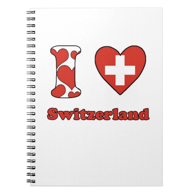 Carnet J'aime la Suisse (Devant)