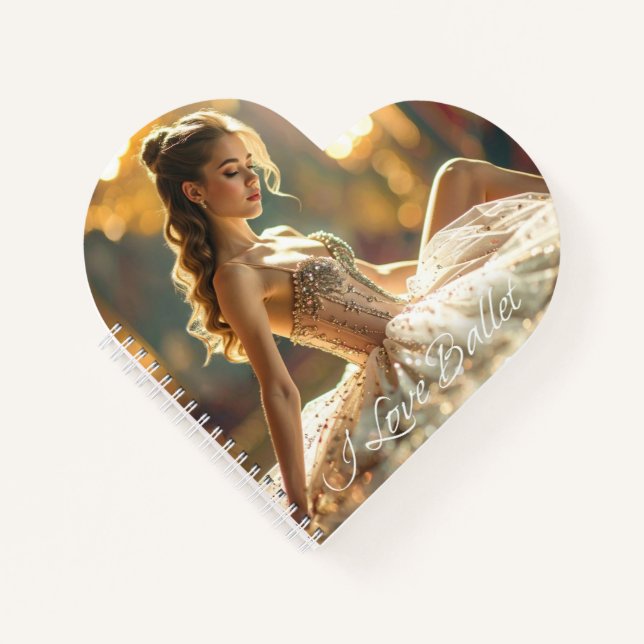CARNET J'AIME LE BALLET - BALLET & DANSE (Devant)