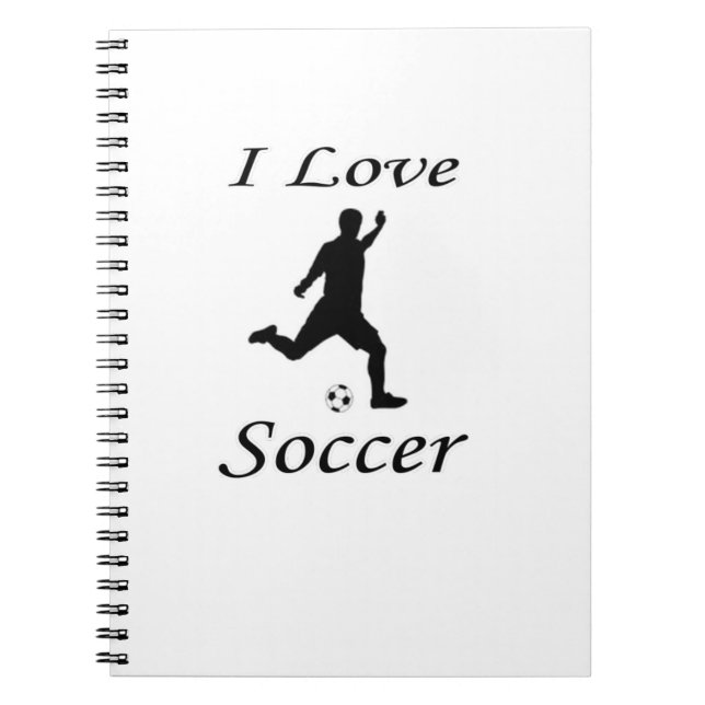 Carnet J'Aime Le Football (Devant)