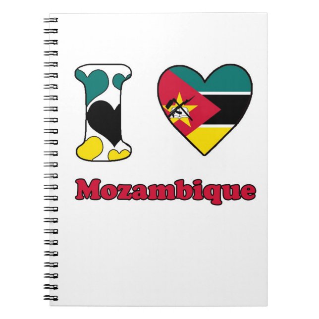 Carnet J'aime le Mozambique (Devant)