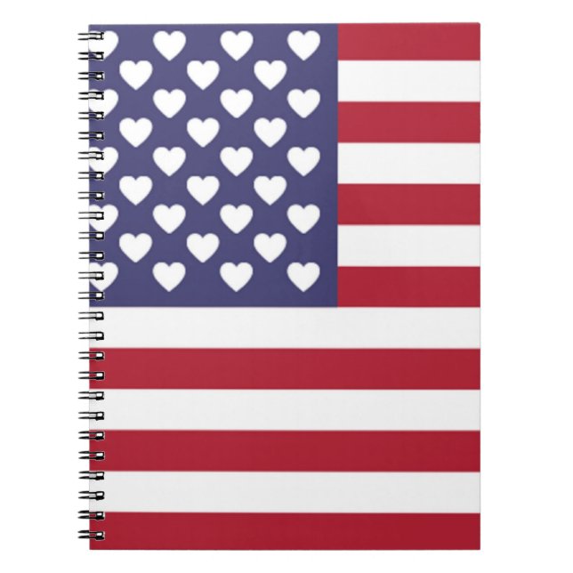 CARNET J'AIME LES ÉTATS-UNIS D'AMÉRIQUE (Devant)