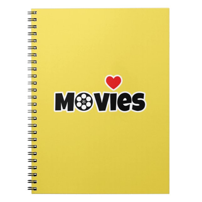 Carnet J'aime les films (Devant)