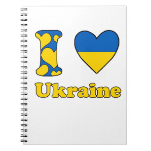 Carnet J'aime l'Ukraine