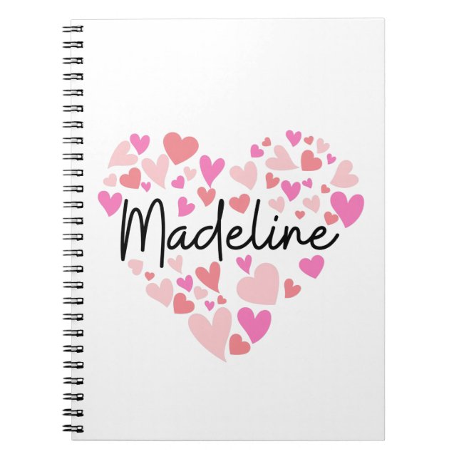 Carnet J'aime Madeline (Devant)
