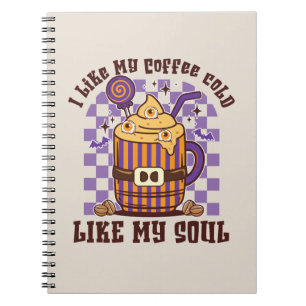 Carnet J'Aime Mon Café Froid
