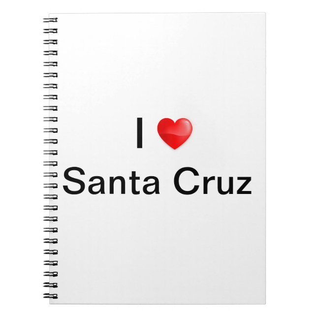 Carnet J'aime père Noël Cruz (Devant)