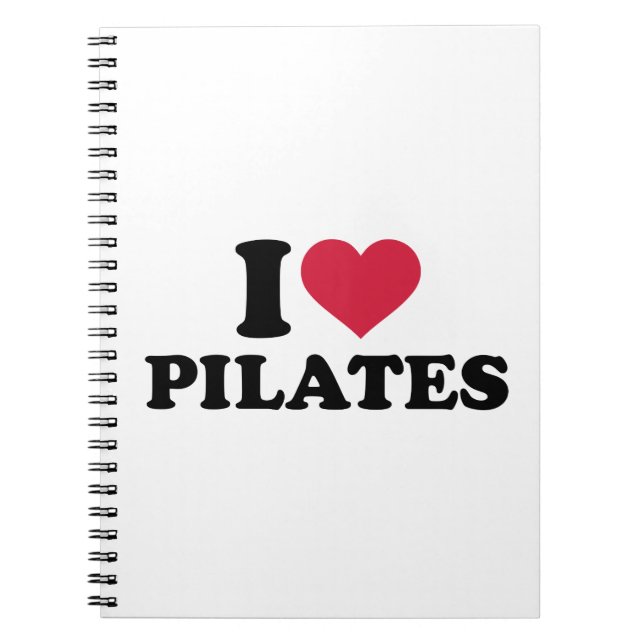 Carnet J'aime Pilates (Devant)