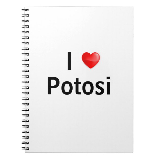 Carnet J'aime Potosi (Devant)