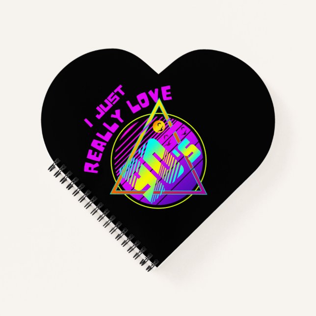 CARNET J'AIME VRAIMENT LES 90 (Devant)